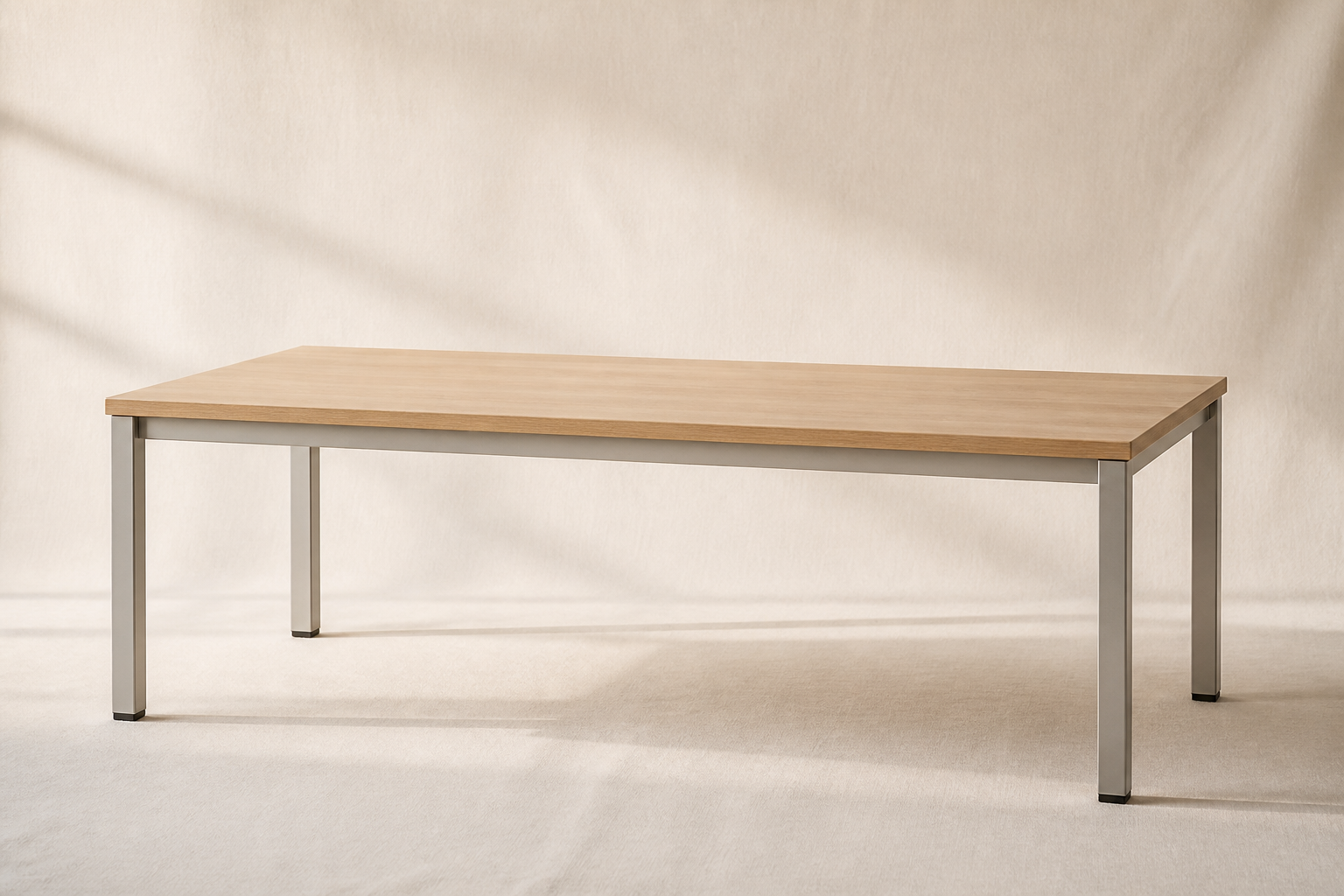 Light wood office work table